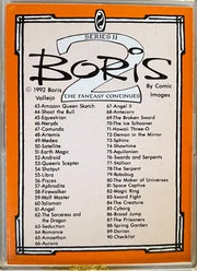 Boris Vallejo Series 2 Base Trading Card Set 90 Cards 1992 Comic Images   - TvMovieCards.com