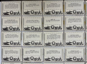 President John F. Kennedy JFK Vintage Trading Card Set 64/64 Cards Rosan 1963   - TvMovieCards.com