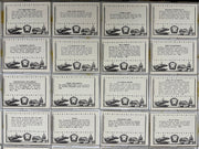 President John F. Kennedy JFK Vintage Trading Card Set 64/64 Cards Rosan 1963   - TvMovieCards.com