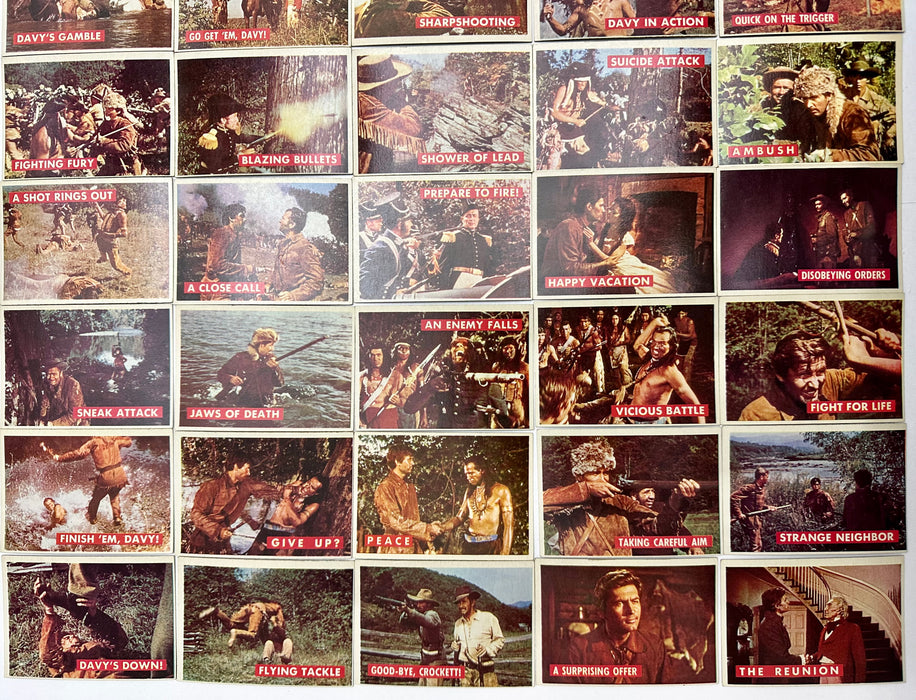 1956 Davy Crockett Series 1 Green Back Trading Card Set of 80 Cards Topps   - TvMovieCards.com