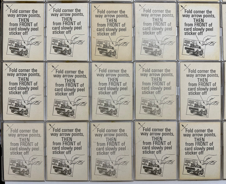 1969 Odd Rods Vintage Bubble Gum Complete Trading Card Set of 44/44 Donruss   - TvMovieCards.com