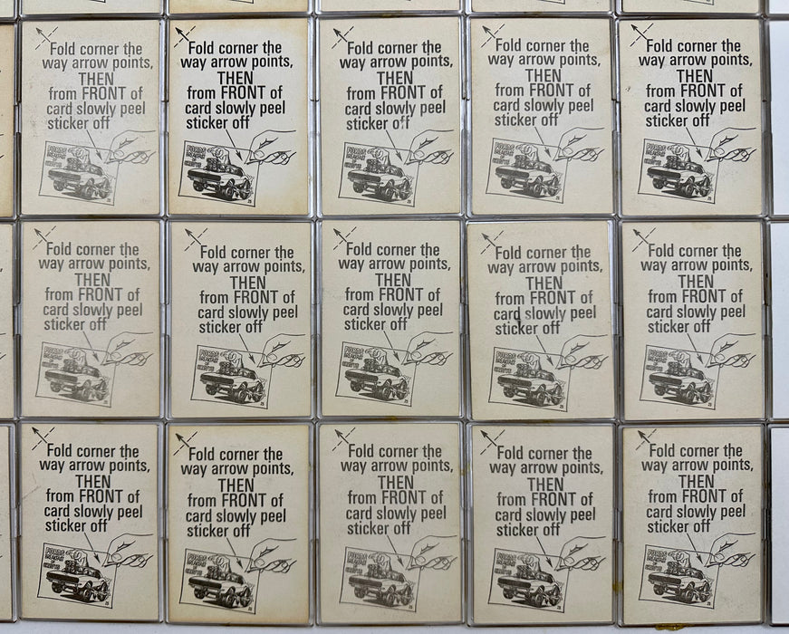 1969 Odd Rods Vintage Bubble Gum Complete Trading Card Set of 44/44 Donruss   - TvMovieCards.com
