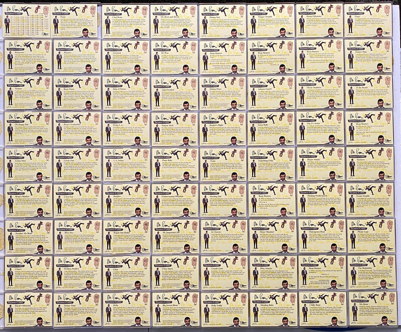 Mr. Bean Movie Base Trading Card Set of 72 Cards Dart Flipcards 1998   - TvMovieCards.com