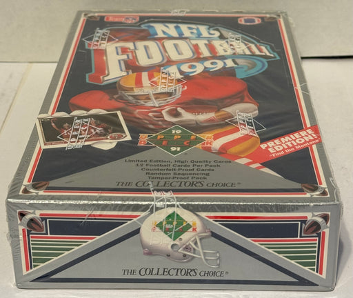 1991 Upper Deck NFL Football Premiere Edition Trading Card Box 36ct Sealed   - TvMovieCards.com