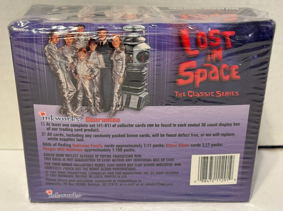 1997 Lost in Space Classic TV Series Trading Card Box 36 Packs Sealed Inkworks   - TvMovieCards.com