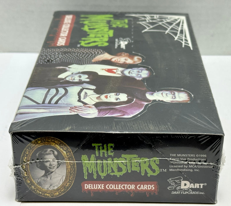 Munsters Deluxe Series One Trading Card Box 30 Packs Dart Flipcards 1996   - TvMovieCards.com