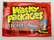 Wacky Packages 1986 Album Stickers Card Box 100 Sealed Packs X-out Topps - TvMovieCards.com