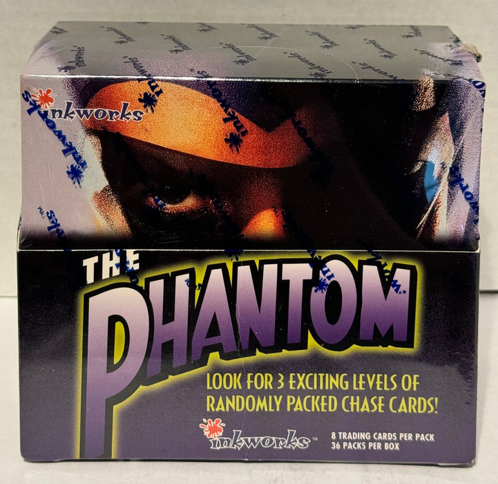 1996 The Phantom Movie Trading Card Box 36 Packs Factory Sealed Inkworks   - TvMovieCards.com