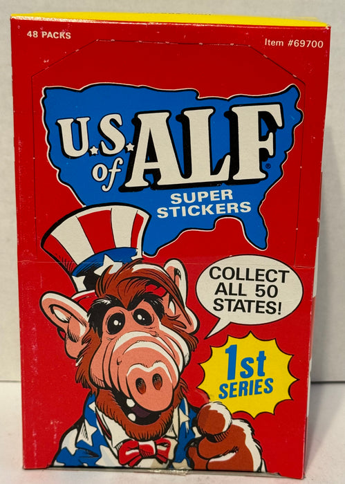 Alf Series 1 & 2 US of Alf Wax Trading Card Box 144 Packs Topps 1987 FULL   - TvMovieCards.com