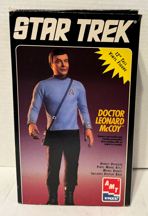 1994 AMT/ERTL Star Trek Doctor Lenard McCoy 12" Vinyl Model Figure Kit   - TvMovieCards.com