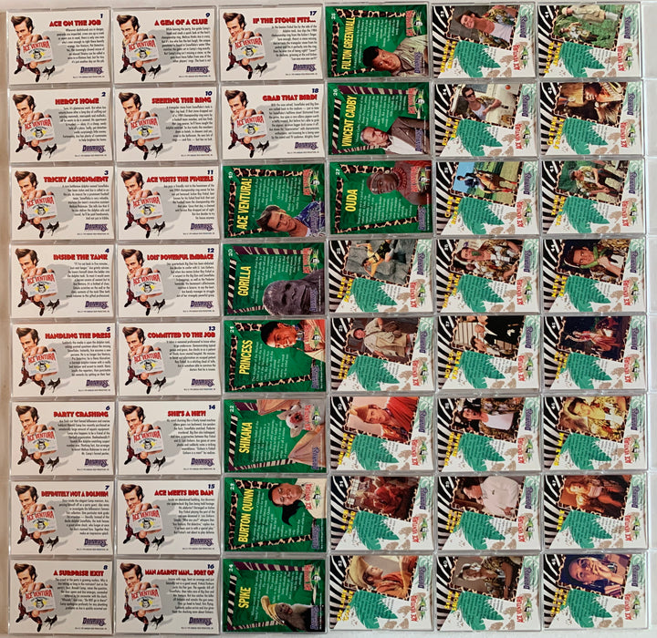 Ace Ventura Pet Detective Base Trading Card Set 90 Cards Donruss 1995   - TvMovieCards.com