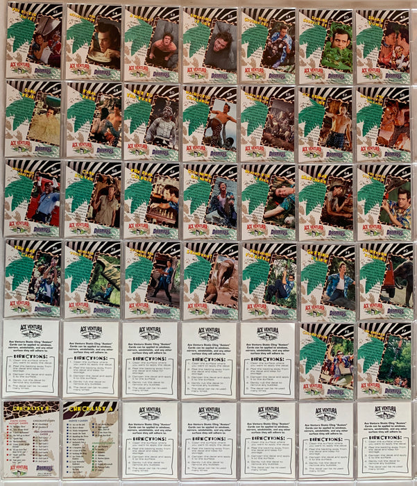 Ace Ventura Pet Detective Base Trading Card Set 90 Cards Donruss 1995   - TvMovieCards.com