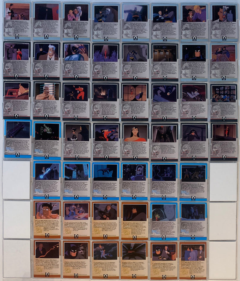 Batman Animated Series 2 Base Card Set 90 Cards Topps 1993   - TvMovieCards.com