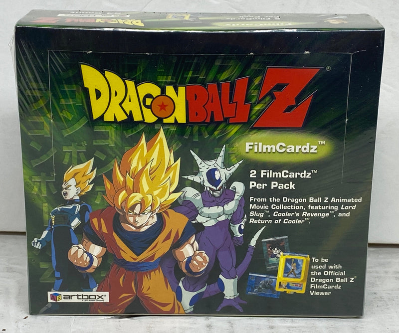 2002 Dragon Ball Z FilmCardz Trading Card Box 24 Packs Artbox DBZ   - TvMovieCards.com