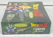 2002 Dragon Ball Z FilmCardz Trading Card Box 24 Packs Artbox DBZ   - TvMovieCards.com
