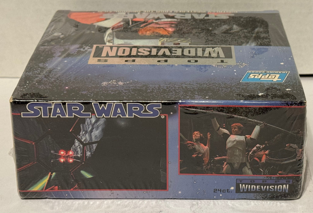 Star Wars "A New Hope" Widevision Trading Card Box 24ct Topps 1995 Sealed   - TvMovieCards.com