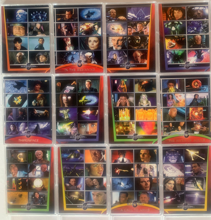Babylon 5 Complete The Movies Triptychs Chase Card Set  M1 thru M12   - TvMovieCards.com