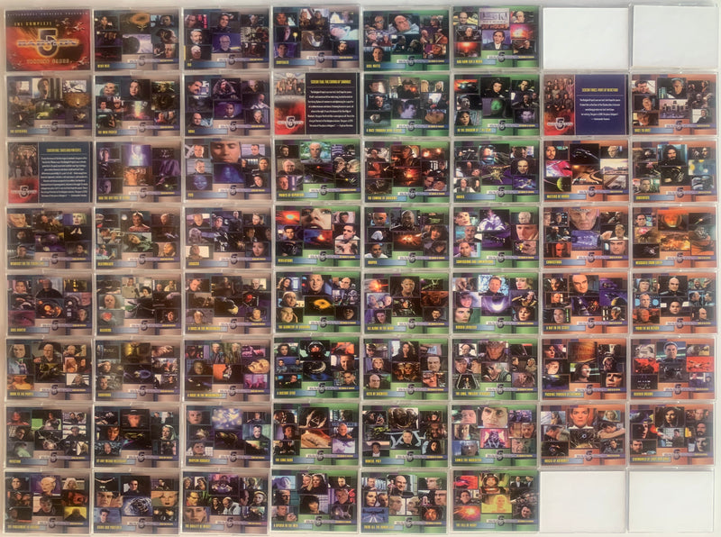 Babylon 5 Complete Base Trading Card Set 120 Cards Rittenhouse 2002   - TvMovieCards.com