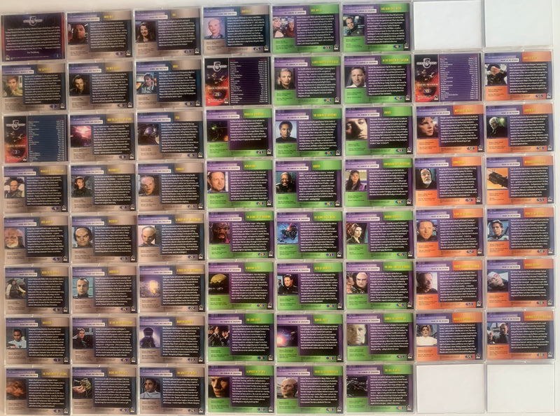 Babylon 5 Complete Base Trading Card Set 120 Cards Rittenhouse 2002   - TvMovieCards.com