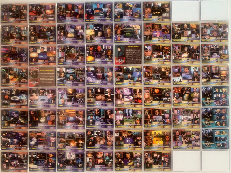 Babylon 5 Complete Base Trading Card Set 120 Cards Rittenhouse 2002   - TvMovieCards.com