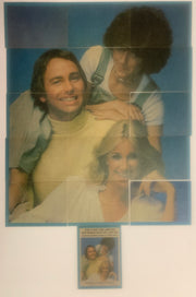 Three's Company Vintage  Puzzle A + B Base Card Set 16 Cards 1978 Topps   - TvMovieCards.com