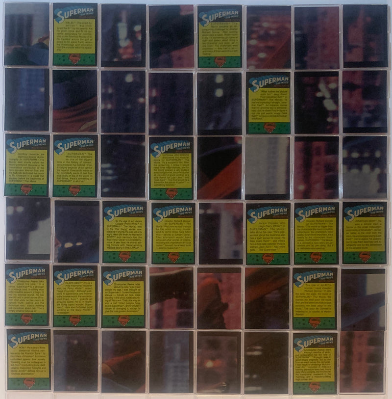 Superman Movie One Series 2 Red Base Card Set 88 Cards Topps 1978 #78 - #165 - TvMovieCards.com