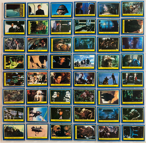 Star Wars Return of the Jedi Series 2 Vintage Card Set #133 thru #220 Topps 1983   - TvMovieCards.com