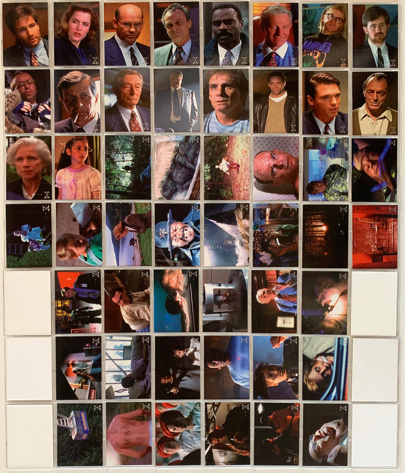 X-Files Contact Base Trading Card Set 90 Cards Intrepid 1997   - TvMovieCards.com