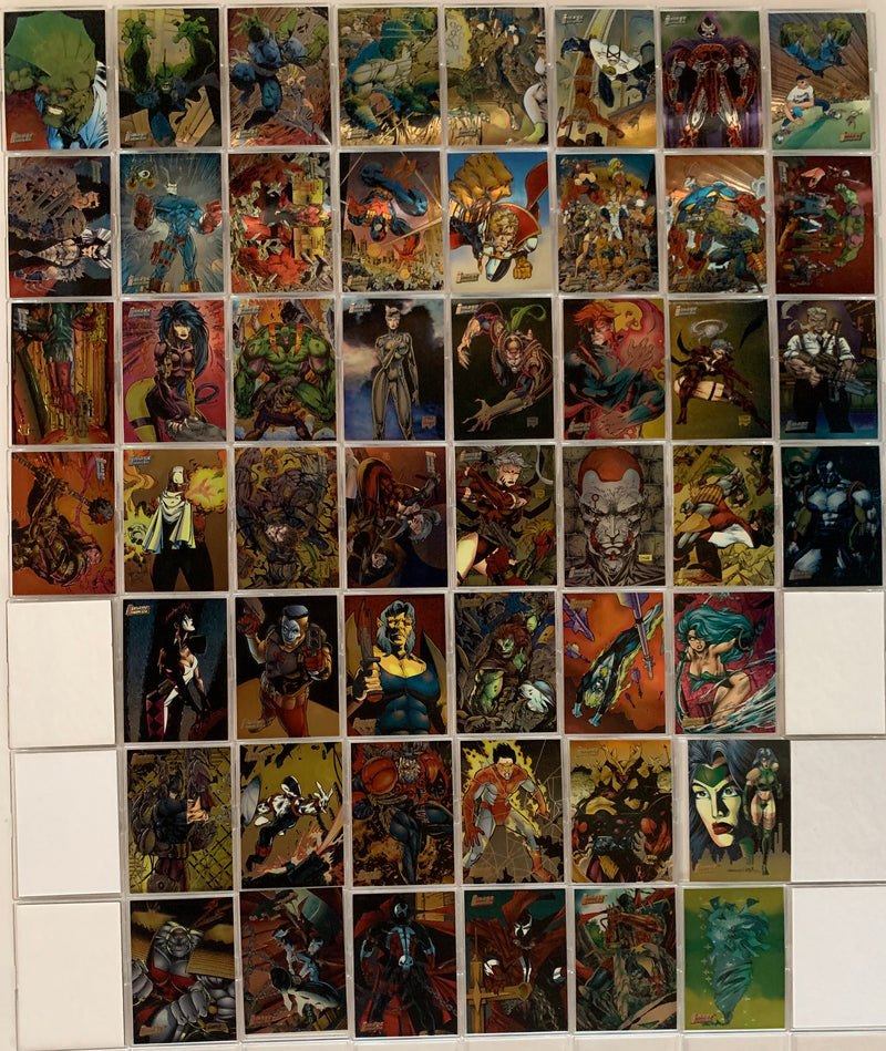 Image Universe Founders Series Chromium Base Trading Card Set (90) Topps   - TvMovieCards.com
