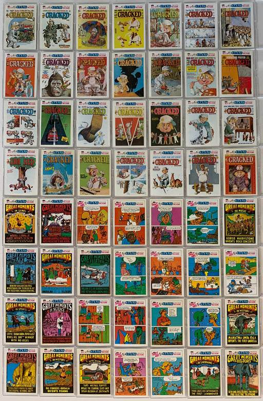 Best of Cracked Magazine Vintage  Base Card Set 56 Cards Fleer 1978   - TvMovieCards.com
