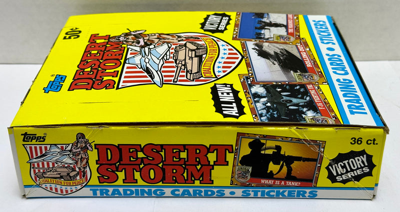 Desert Storm Victory Wax Box (1991 Topps) (Reed Buy) Desert Storm Victory Wax Box (1991 Topps) (Reed Buy)