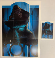 King Kong 8th Wonder of World Sticker Puzzle Chase Card Set 10 stickers Topps 20 - TvMovieCards.com