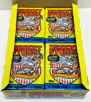 1991 Desert Storm 2nd Series Victory Trading Card Box 36 Packs Topps   - TvMovieCards.com