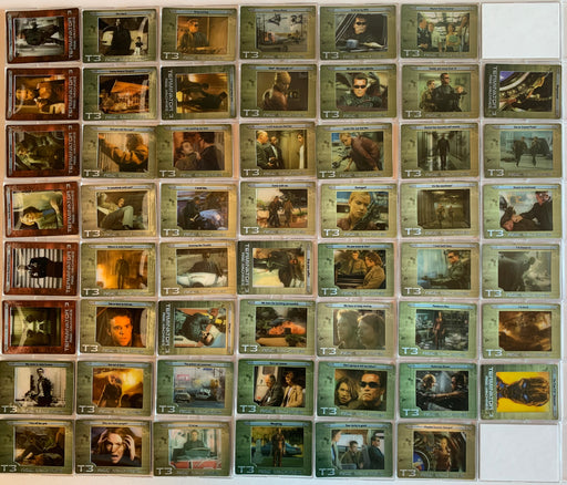Terminator 3 T3 Film Cell Filmcardz Base Card Set 54 Cards Artbox 2003   - TvMovieCards.com