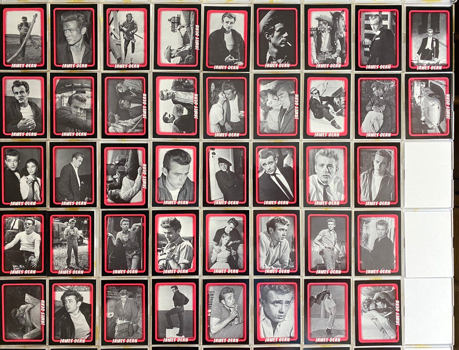 1992 The James Dean Collection Trading Card Set of 50 Cards Active Marketing   - TvMovieCards.com