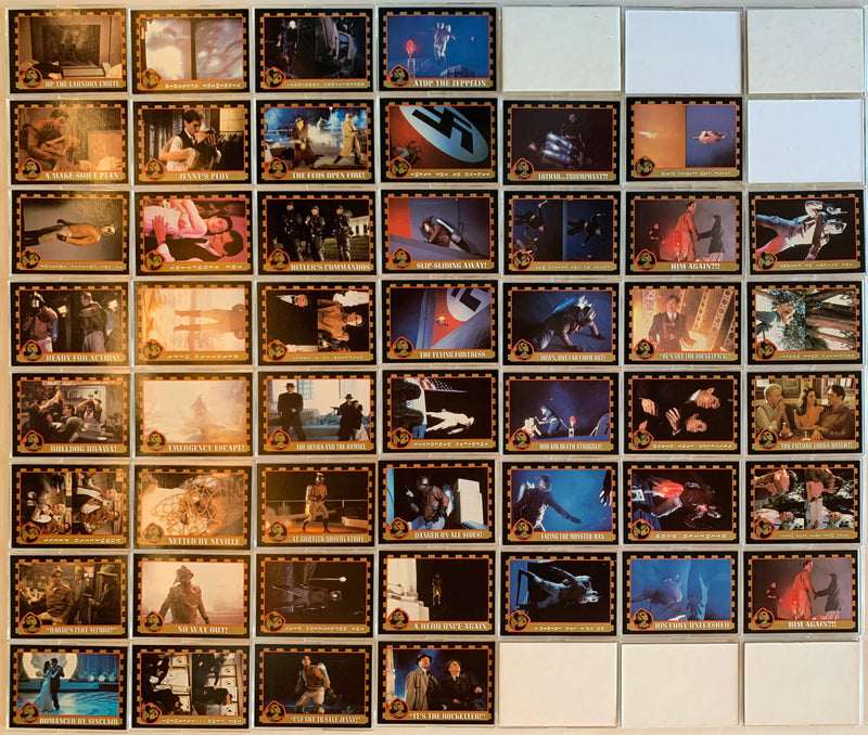 Rocketeer Movie Base Card Set 99 Cards / 11 Stickers Topps 1991   - TvMovieCards.com