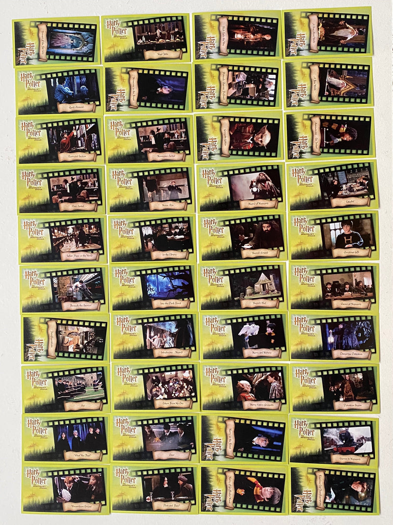 Harry Potter and the Sorcerer's Stone Widevision Base Card Set 81 Cards 2001   - TvMovieCards.com