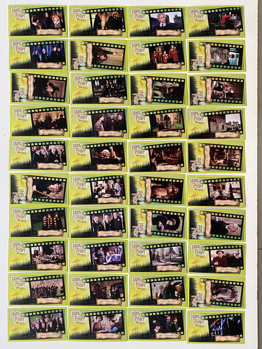 Harry Potter and the Sorcerer's Stone Widevision Base Card Set 81 Cards 2001   - TvMovieCards.com