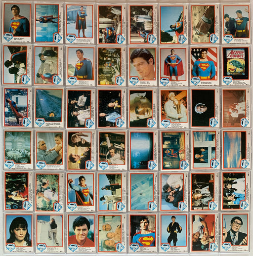 Superman Movie One Series 1 Vintage Base Card Set 132 Cards O-Pee-Chee 1978 1 -   - TvMovieCards.com