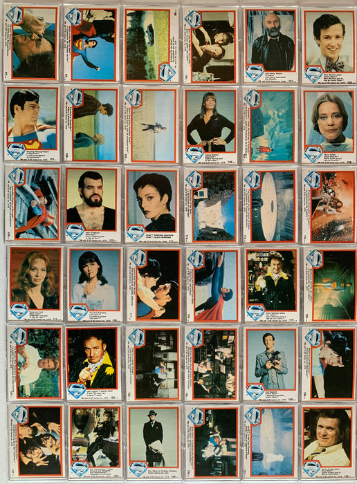 Superman Movie One Series 1 Vintage Base Card Set 132 Cards O-Pee-Chee 1978 1 -   - TvMovieCards.com
