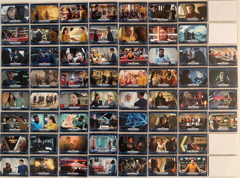 Star Trek Strange New Worlds Season 1 Base Card Set 60 Cards 2023 Rittenhouse   - TvMovieCards.com