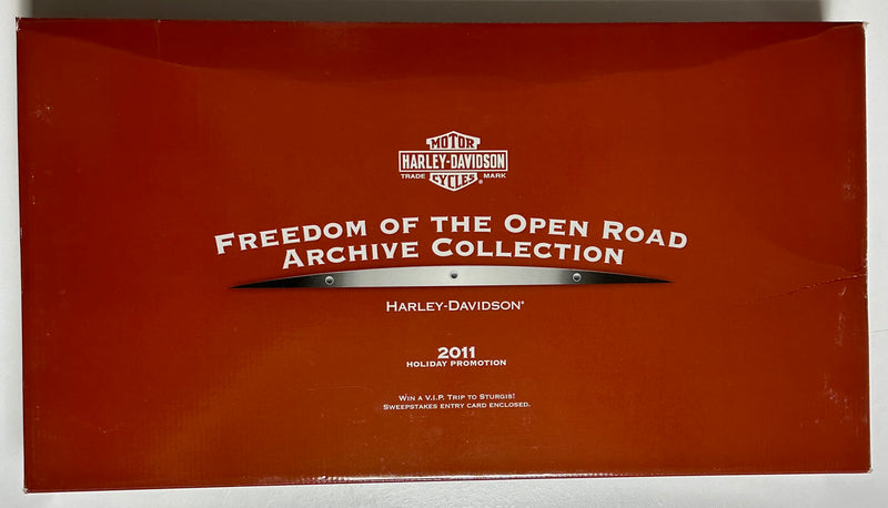 2011 Harley Davidson Freedom of the Open Road Archive Collection Shadowbox Displ - TvMovieCards.com