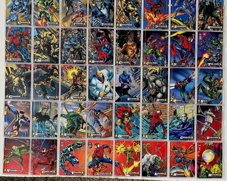 Amazing Spider-Man Comic  Base Card Set  150 Cards 1994 Fleer   - TvMovieCards.com