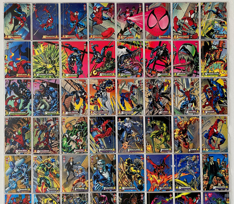 Amazing Spider-Man Comic  Base Card Set  150 Cards 1994 Fleer   - TvMovieCards.com