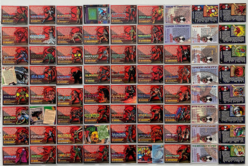 Amazing Spider-Man Comic  Base Card Set  150 Cards 1994 Fleer   - TvMovieCards.com