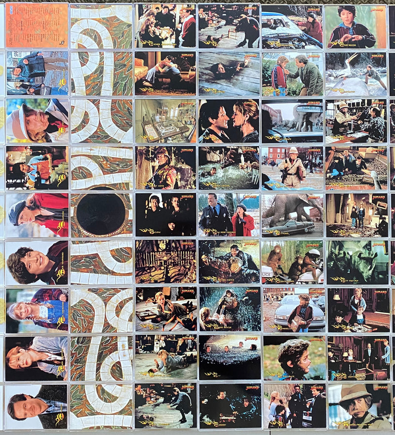 Jumanji Movie starring Robin Williams Trading Card Set 90 Cards Skybox 1995   - TvMovieCards.com