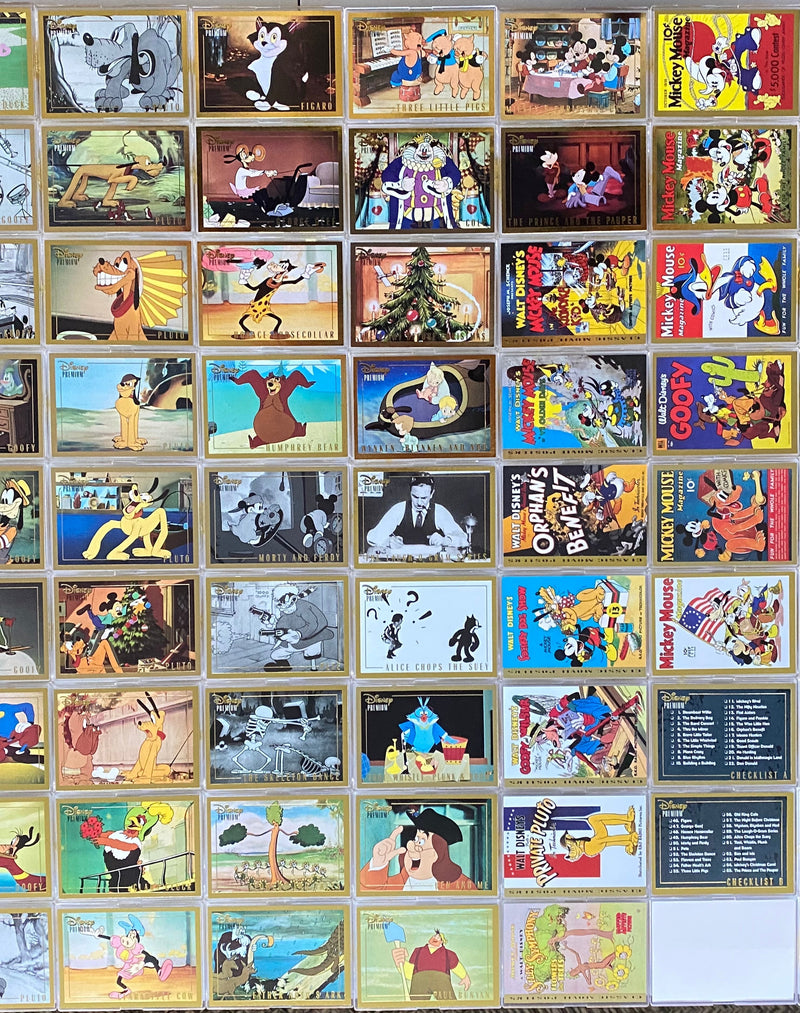 Disney Premium Base Trading Card Set 80 Cards Skybox 1995   - TvMovieCards.com