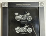 Harley Davidson Motorcycles of the 80, 90s & Racing Machines Pewter Display Set   - TvMovieCards.com