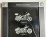2007 Harley Davidson Motorcycles of the 1980s Pewter Shadowbox Display Set   - TvMovieCards.com