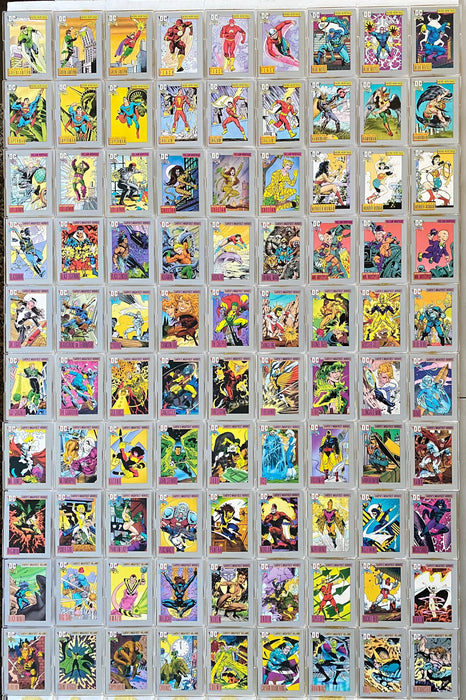 DC Cosmic Base Trading Card Set 180 Cards Impel 1992 DC Comics   - TvMovieCards.com